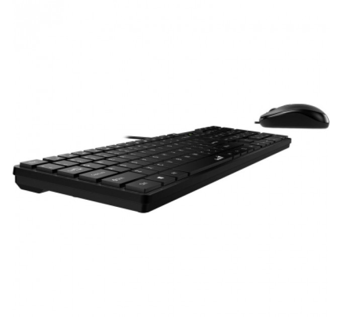 Комплект Genius C-126 SlimStar USB Black Ukr (31330007407)