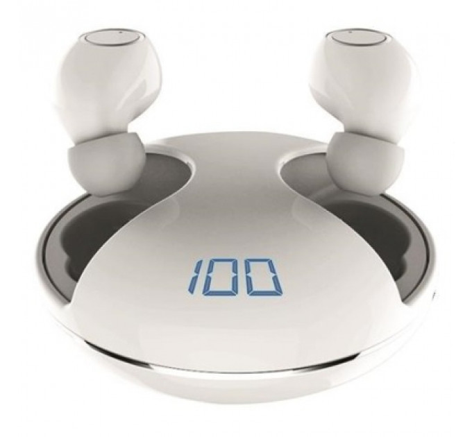 Навушники 2E RainDrops Х True Wireless Waterproof Mic White (2E-EBTWRDXWH)