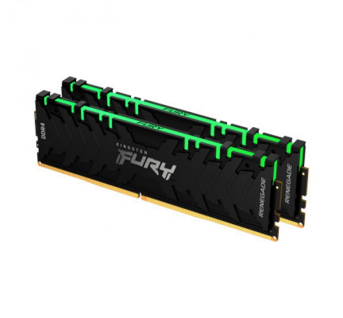 Kingston Fury (ex.HyperX) Модуль пам'яті для комп'ютера DDR4 16GB (2x8GB) 3600 MHz Fury Renegade RGB Kingston Fury (ex.HyperX) (KF436C16RBAK2/16)