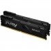 Kingston Fury (ex.HyperX) Модуль пам'яті для комп'ютера DDR4 32GB (2x16GB) 2666 MHz FURY Beast Black Kingston Fury (ex.HyperX) (KF426C16BBK2/32)
