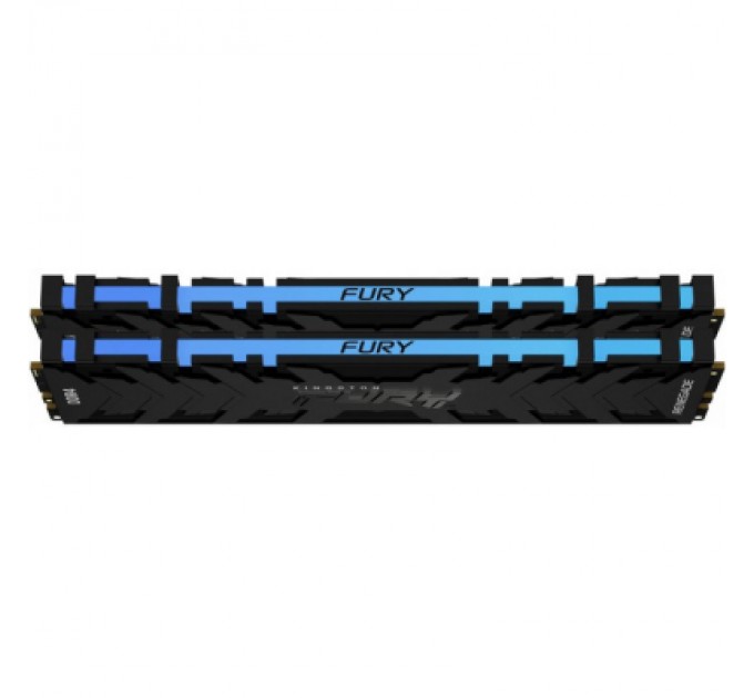 Kingston Fury (ex.HyperX) Модуль пам'яті для комп'ютера DDR4 16GB (2x8GB) 4266 MHz Renegade RGB Black Kingston Fury (ex.HyperX) (KF442C19RBAK2/16)