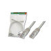 Digitus Патч-корд 1.5м, UTP, cat.5e, CU, grey Digitus (DK-1511-015)
