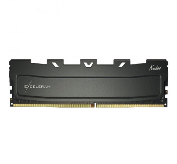 eXceleram Модуль пам'яті для комп'ютера DDR4 8GB 3200 MHz Black Kudos eXceleram (EKBLACK4083222A)
