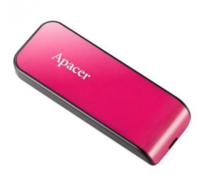 USB флеш накопичувач Apacer 32GB AH334 pink USB 2.0 (AP32GAH334P-1)