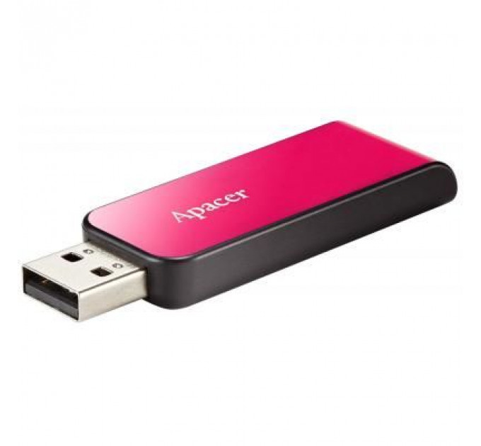 USB флеш накопичувач Apacer 32GB AH334 pink USB 2.0 (AP32GAH334P-1)