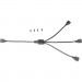 Ekwb Контроллер вентилятора Ekwb EK-Loop D-RGB 3-Way Splitter Cable (3831109848067)