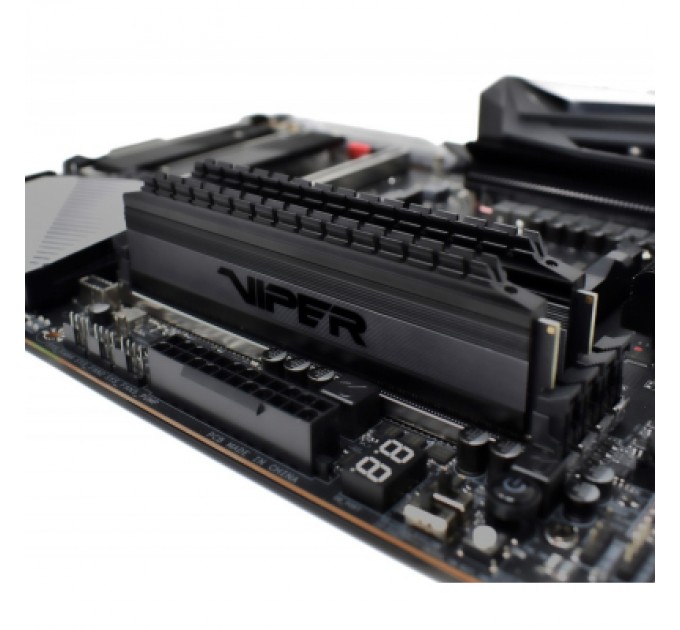 Patriot Модуль пам'яті для комп'ютера DDR4 16GB (2x8GB) 3600 MHz Viper 4 Blackout Patriot (PVB416G360C8K)