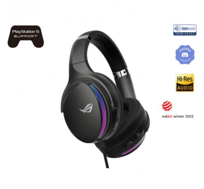 Навушники ASUS ROG Fusion II 500 USB RGB Black (90YH02W5-B2UA00)
