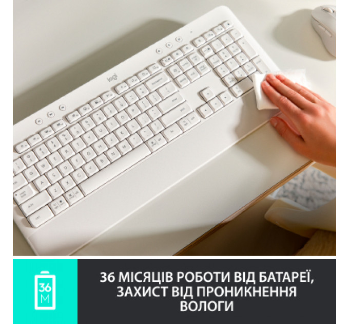 Клавіатура Logitech Signature K650 USB/Bluetooth UA Graphite (920-010945)