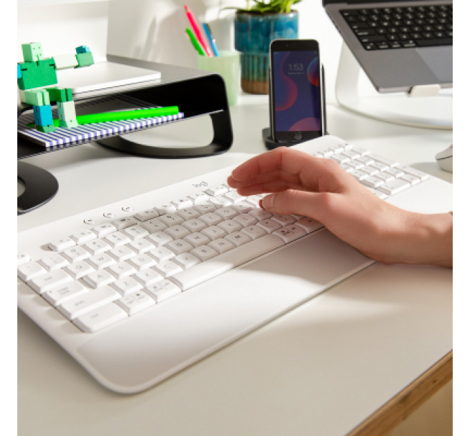 Клавіатура Logitech Signature K650 USB/Bluetooth UA Off-White (920-010977)