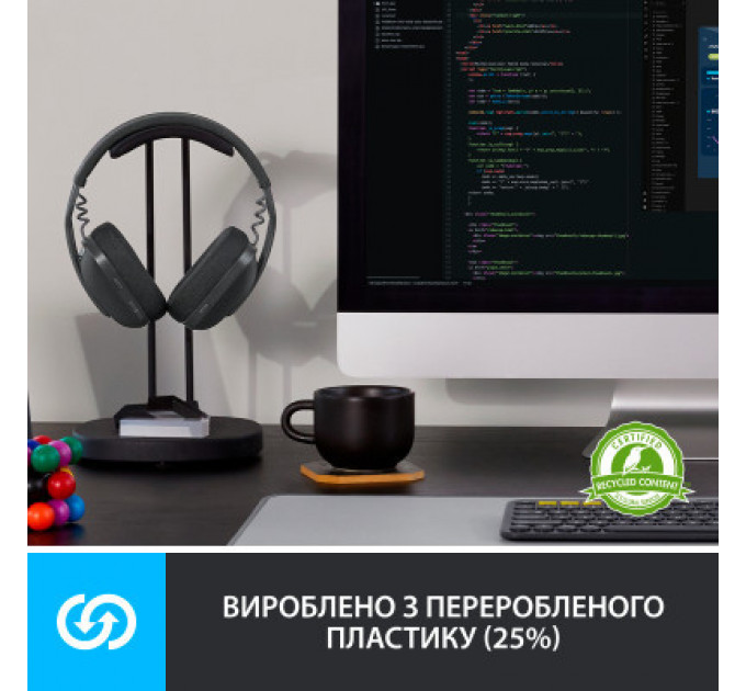 Навушники Logitech Zone Vibe 100 Wireless Graphite (981-001213)