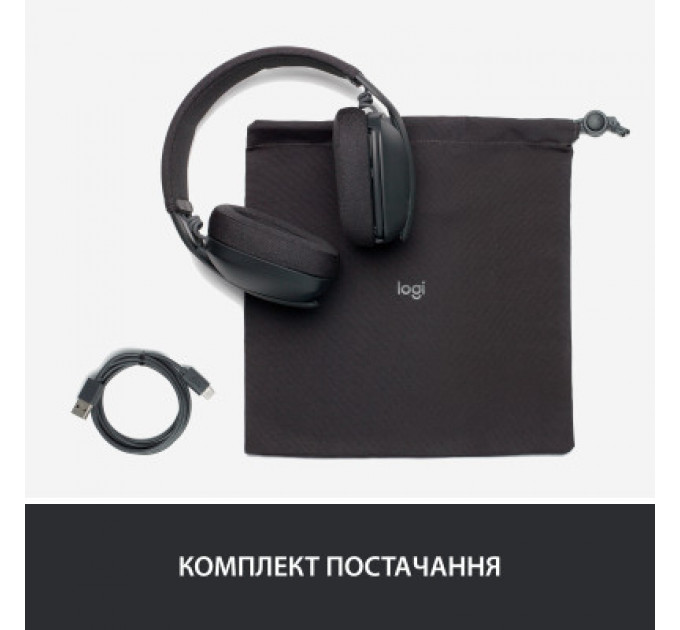 Навушники Logitech Zone Vibe 100 Wireless Graphite (981-001213)