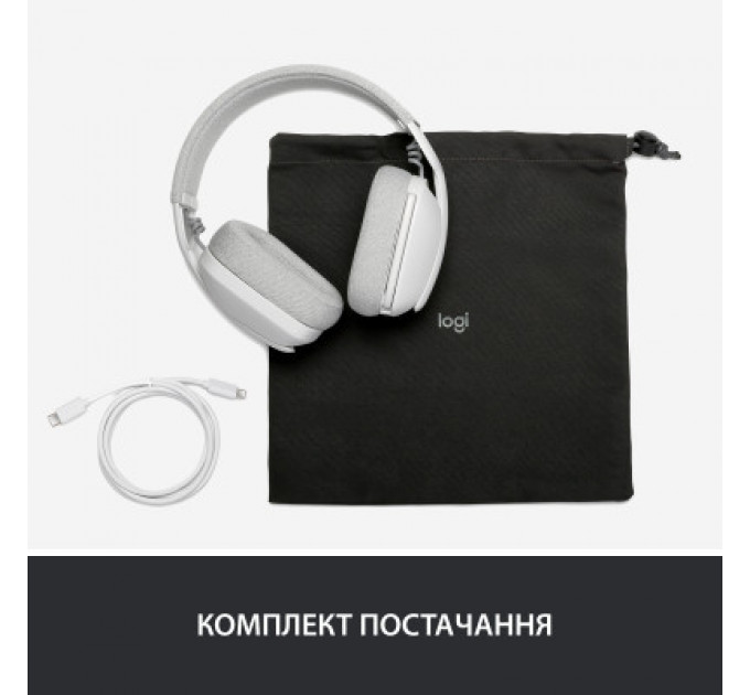 Навушники Logitech Zone Vibe 100 Wireless Off-White (981-001219)
