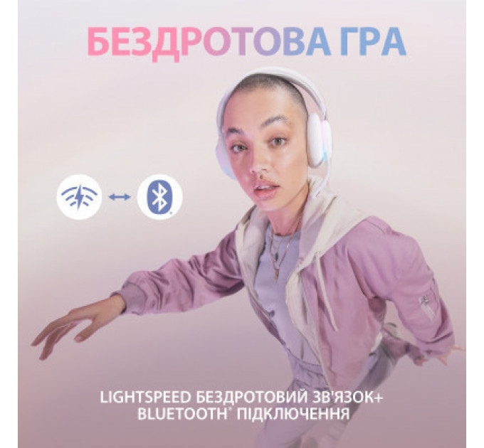 Навушники Logitech G735 Wireless Gaming Headset Off-White (981-001083)