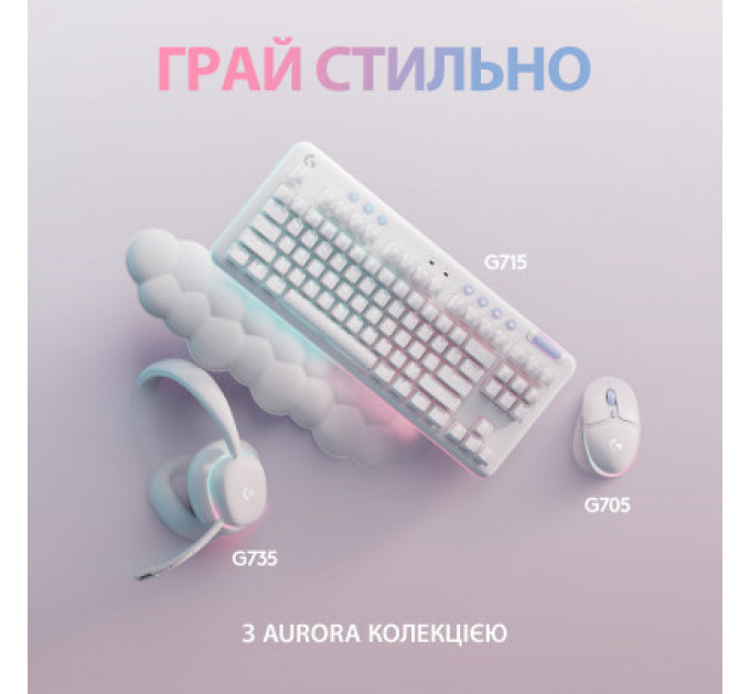 Навушники Logitech G735 Wireless Gaming Headset Off-White (981-001083)