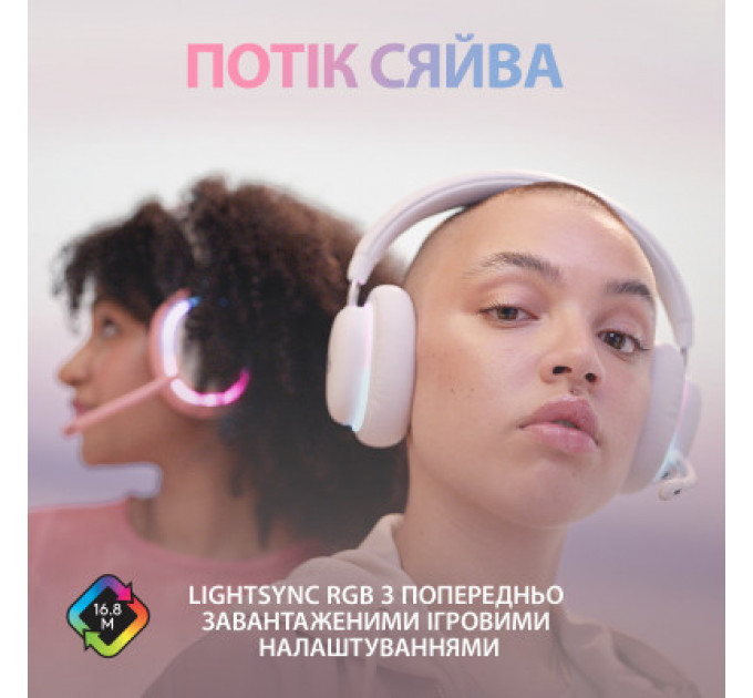 Навушники Logitech G735 Wireless Gaming Headset Off-White (981-001083)