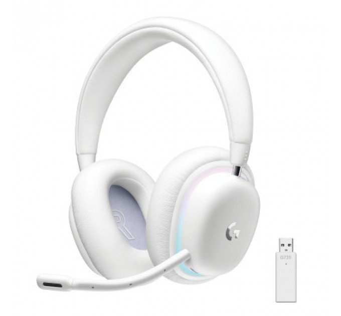 Навушники Logitech G735 Wireless Gaming Headset Off-White (981-001083)
