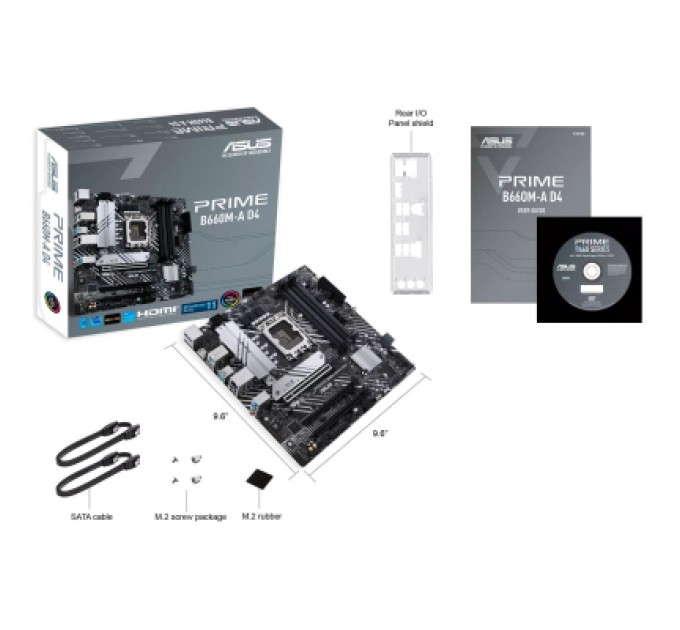 Материнська плата ASUS PRIME B660-PLUS D4