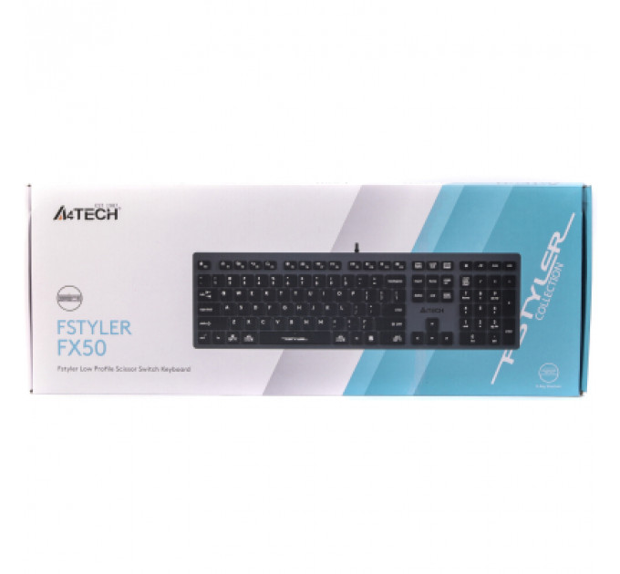 Клавіатура A4Tech FX-50 USB Grey