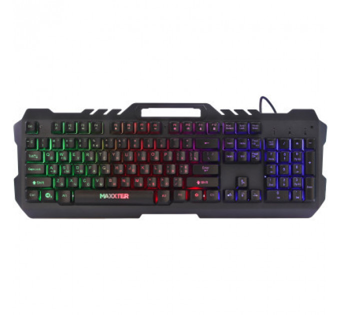 Клавіатура Maxxter KBG-UML-01-UA USB Black (KBG-UML-01-UA)