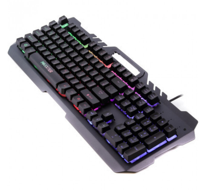 Клавіатура Maxxter KBG-UML-01-UA USB Black (KBG-UML-01-UA)