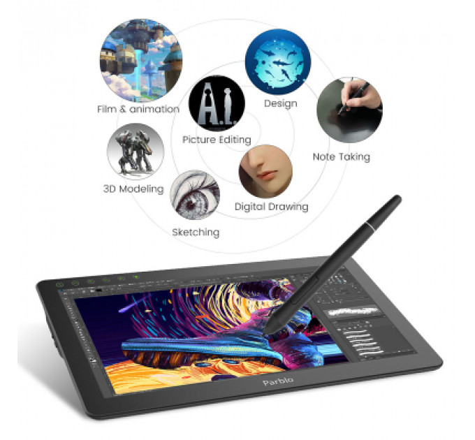 Планшет-монітор Parblo Coast 16 Pro (COAST16PRO)