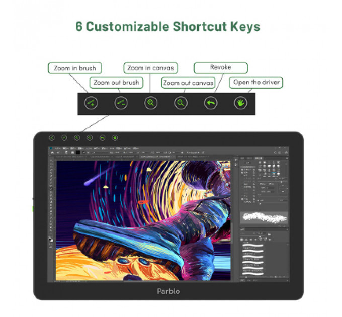 Планшет-монітор Parblo Coast 16 Pro (COAST16PRO)