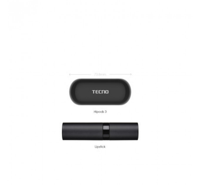 Навушники Tecno Hipods H3 Black (4895180768019)