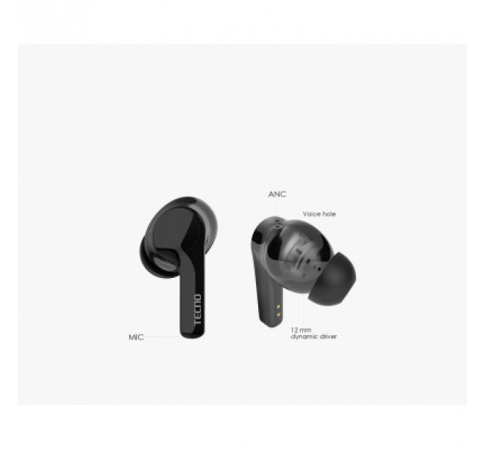 Навушники Tecno Hipods H3 Black (4895180768019)