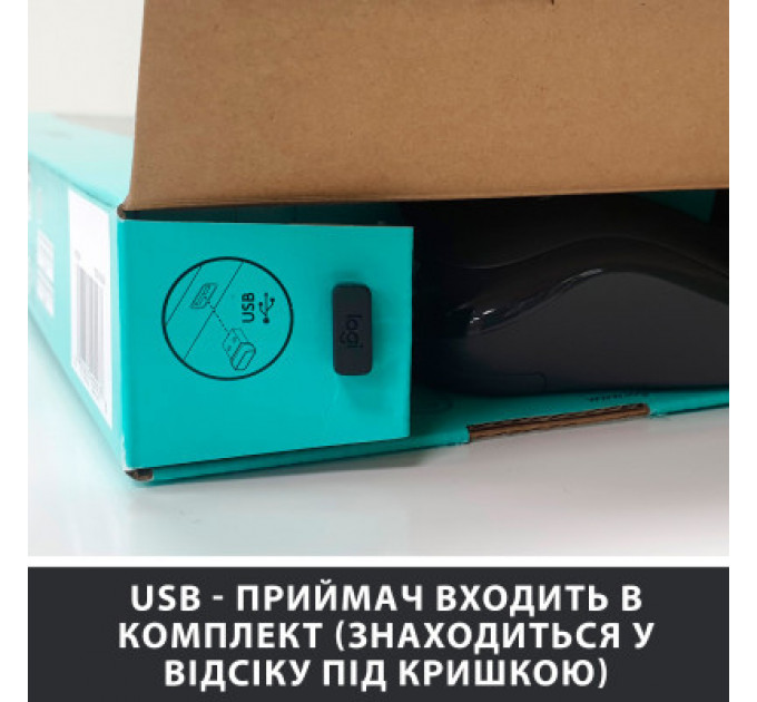 Комплект Logitech MK270 Wireless UA Black (920-004508)