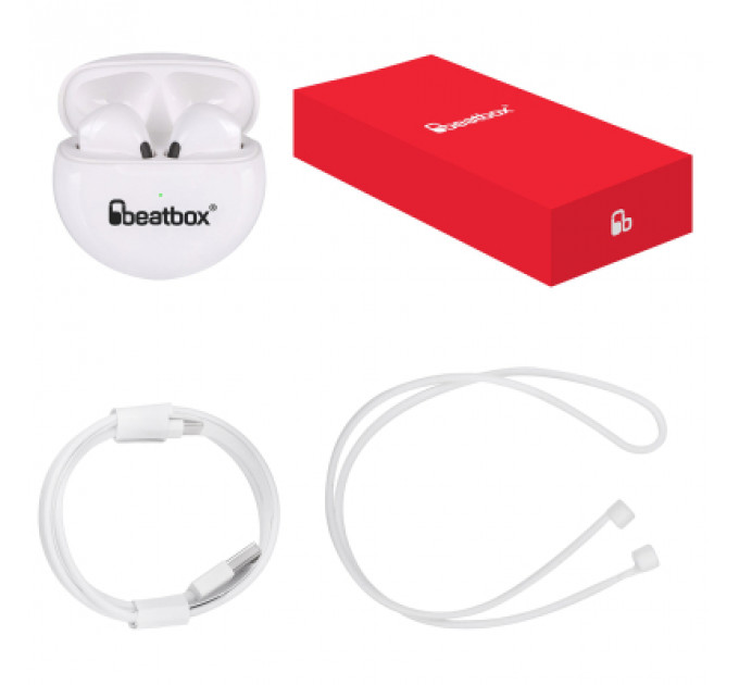 Навушники BeatBox PODS PRO 6 White (bbppro6w)