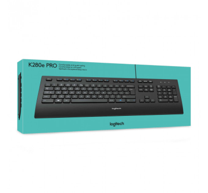 Клавіатура Logitech K280e for Business USB UA Black (920-005217)