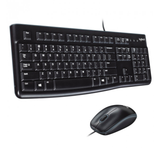 Комплект Logitech MK120 USB UA Black (920-002563)