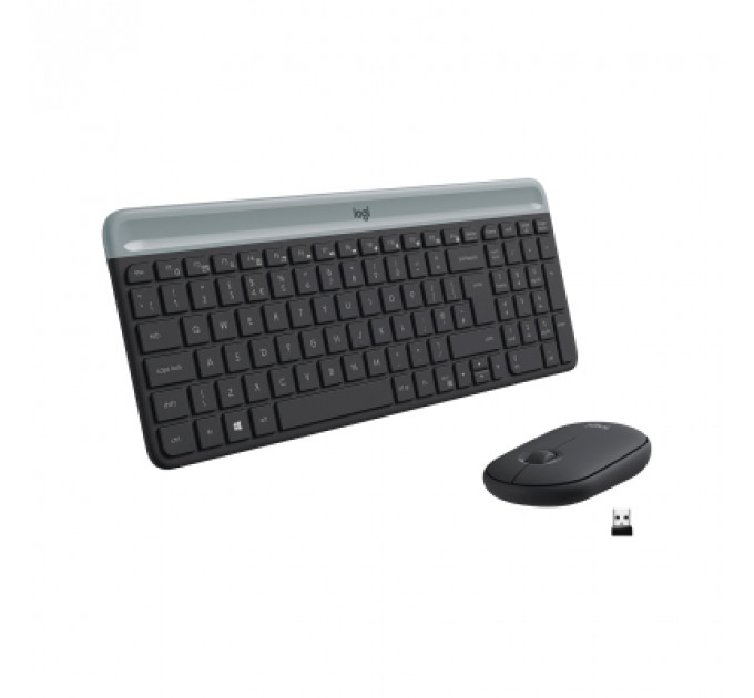Комплект Logitech MK470 Slim Wireless UA Graphite (920-009204)