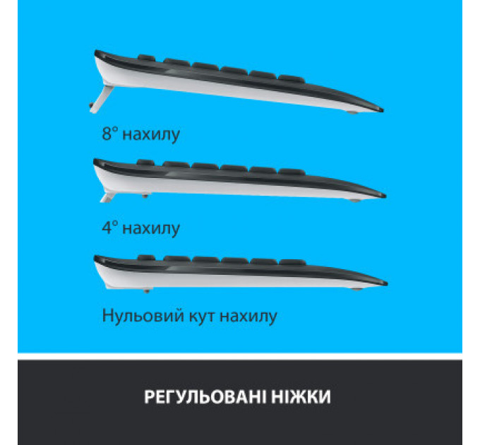 Комплект Logitech MK540 Advanced Wireless UA Black (920-008685)