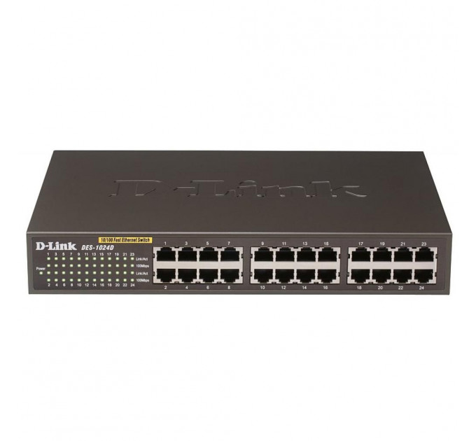 Комутатор мережевий D-Link DES-1024D/F1