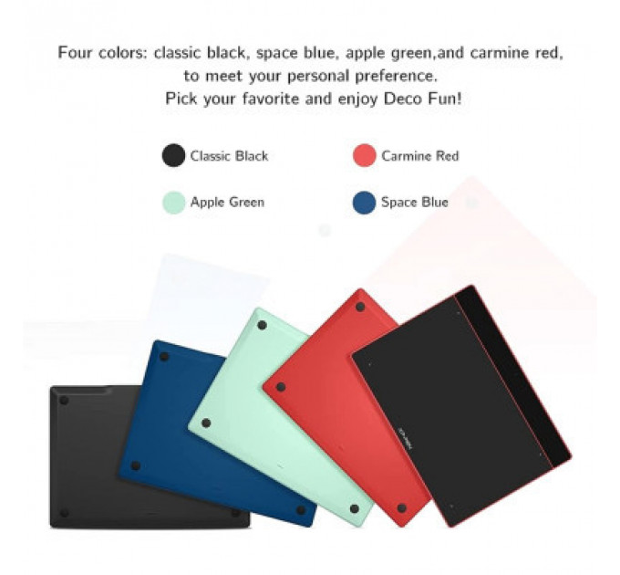 Графічний планшет XP-Pen Deco Fun Black (Deco Fun L_BK)