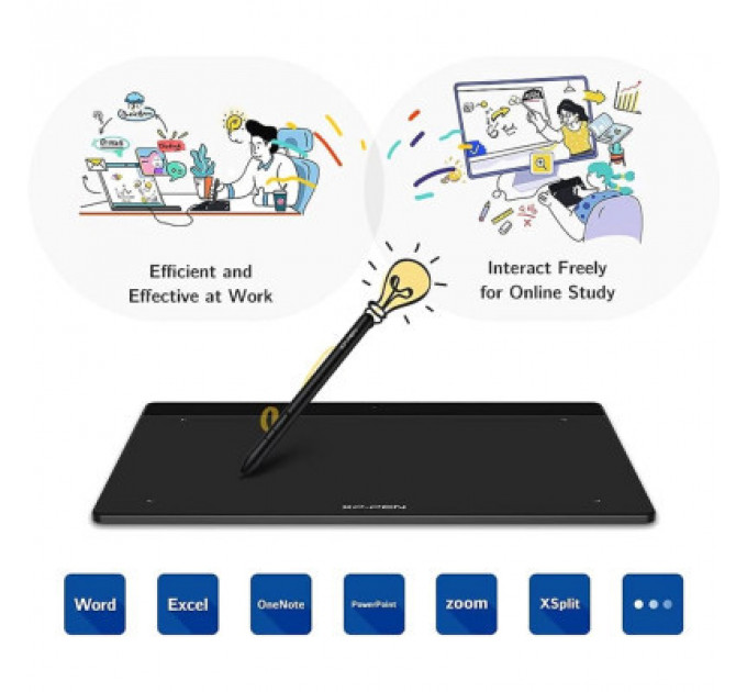 Графічний планшет XP-Pen Deco Fun Black (Deco Fun L_BK)