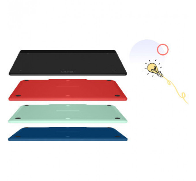 Графічний планшет XP-Pen Deco Fun L Pink (Deco Fun L_R)