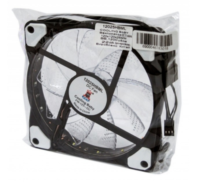 Cooling Baby Кулер до корпусу Cooling Baby 12025HBML