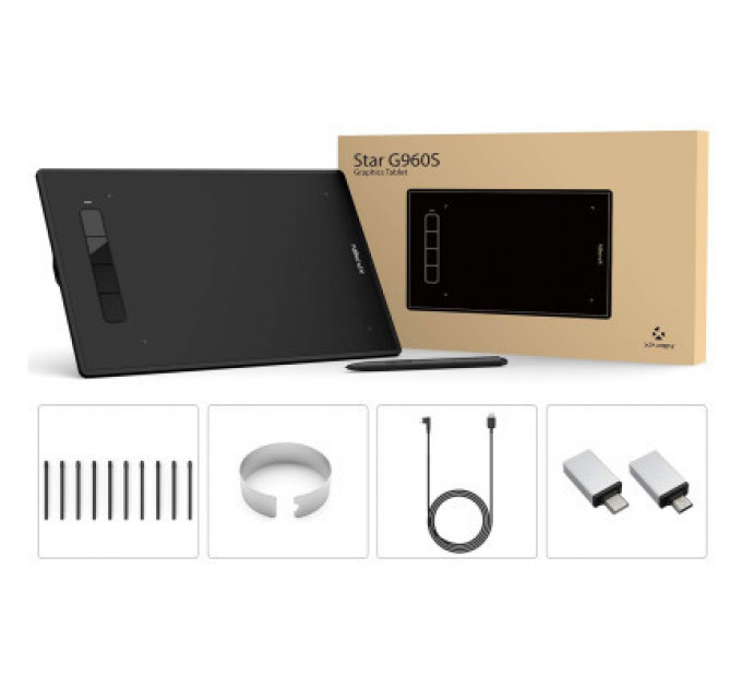 Графічний планшет XP-Pen Star G960S Plus Black