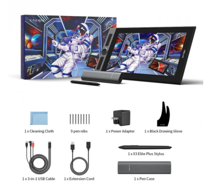 Планшет-монітор XP-Pen Artist Pro 16 Black (Artist Pro 16_JP)