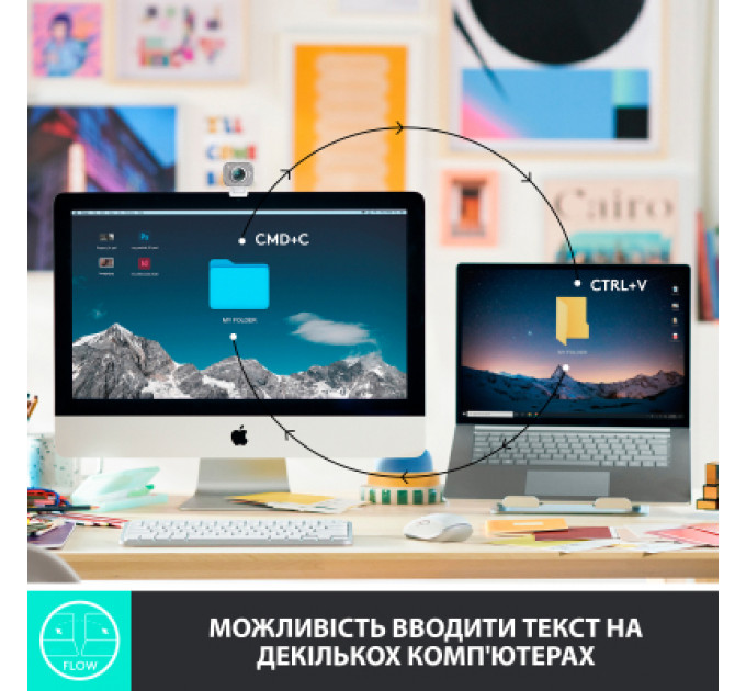 Клавіатура Logitech MX Keys Mini Wireless Illuminated UA Rose (920-010500)