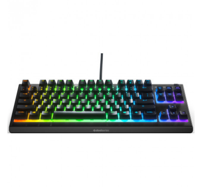 Клавіатура SteelSeries Apex 3 TKL USB UA Black (SS64817)