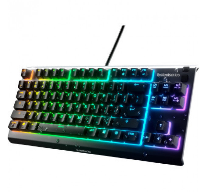 Клавіатура SteelSeries Apex 3 TKL USB UA Black (SS64817)