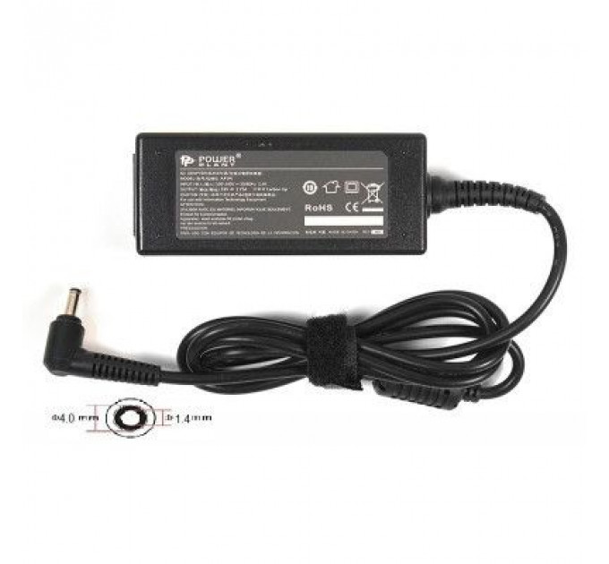 Блок живлення до ноутбуку PowerPlant ASUS 220V, 33W, 19V, 1.75A (4.0*1.35mm) (AS33F4014)