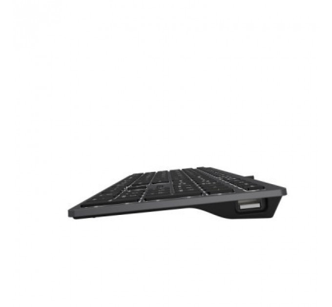 Клавіатура A4Tech FX60H USB Grey White backlit