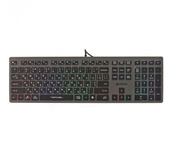 Клавіатура A4Tech FX60H USB Grey Neon backlit