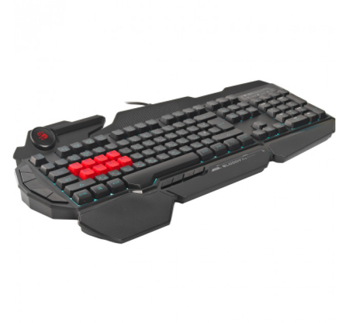 Клавіатура A4Tech Bloody B318 Black USB Black (Bloody B318 Black LK Black)