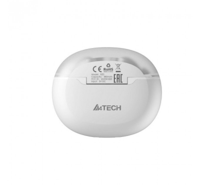 Навушники A4Tech B20 Grayish White